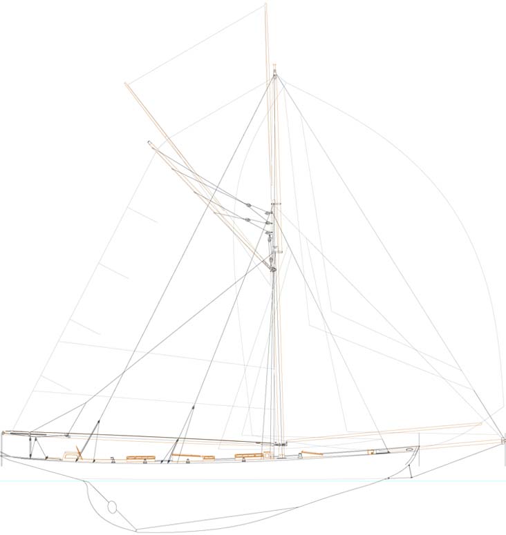 plan moonbeam of Fife, yachting classique, www.yachtingclassique.com