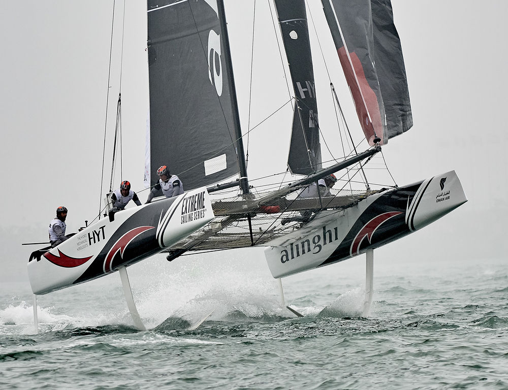 Extreme Sailing Series. quinddao, Alinghi, 2016, yachting classique, www.yachtingclassique.com