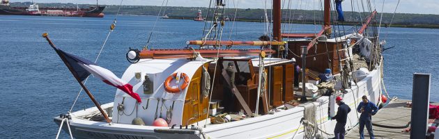 chantier du Guip, La Belle Poule, étambot, yachting classique, www.yachtingclassique.com