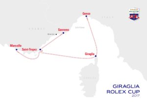 Parcours Giraglia Rolex Cup 2017, yachting classique, www.yachtingclassique.com