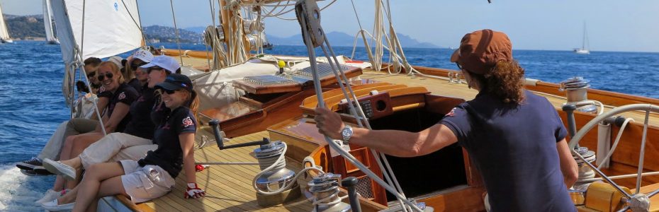 Dames de Saint Tropez 2015, yachting classique, www.yachtingclassique.com, équipage féminin