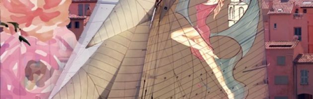 Dames de Saint-Tropez, 2017, affiche, la voile en rose, yachting classique, www.yachtingclassique.com