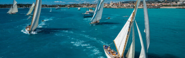Lesvoiles d'Antibes, des régates toujours techniques dans un vent ... joueur de cache cache